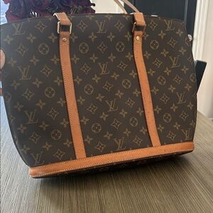 Louis Vuitton Brown Babylone Monogram Handbag